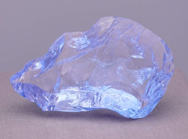 Gem Banded Lady Nellie Monatomic Andara Crystal 194.0 g. - Image 3