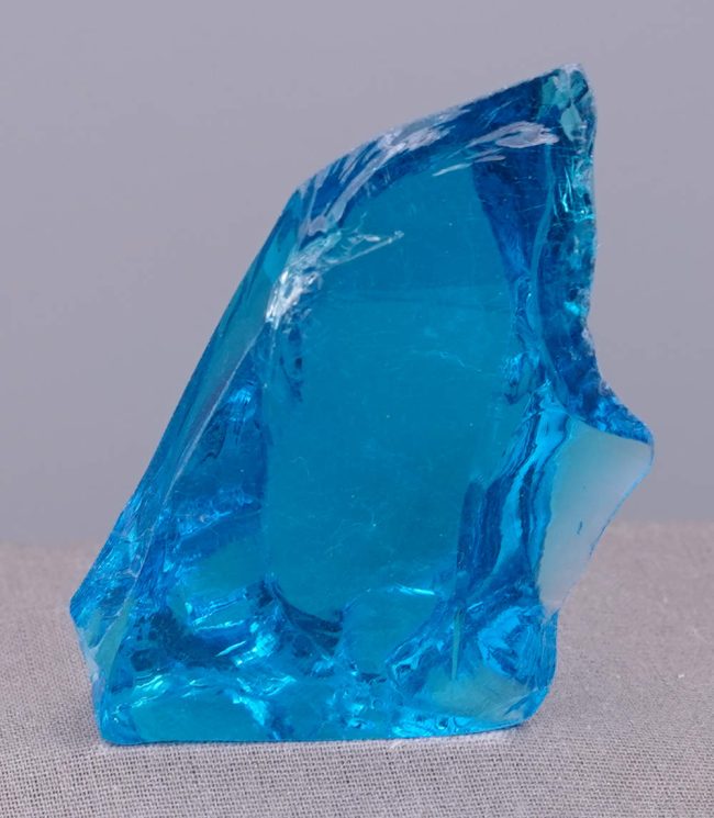 Gem Electric Blue Monatomic Andara Crystal 74.7 g.