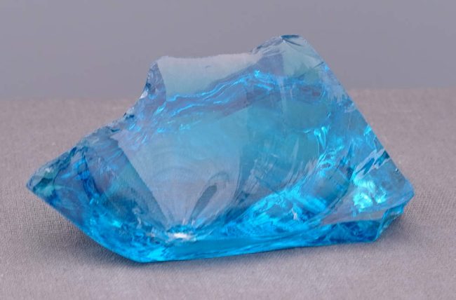 Gem Electric Blue Monatomic Andara Crystal 74.7 g. - Image 4