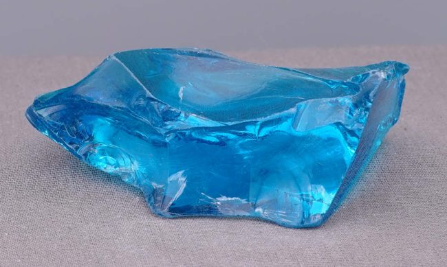 Gem Electric Blue Monatomic Andara Crystal 74.7 g. - Image 5