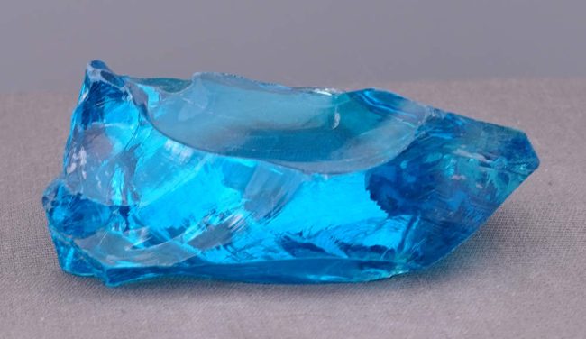 Gem Electric Blue Monatomic Andara Crystal 74.7 g. - Image 6