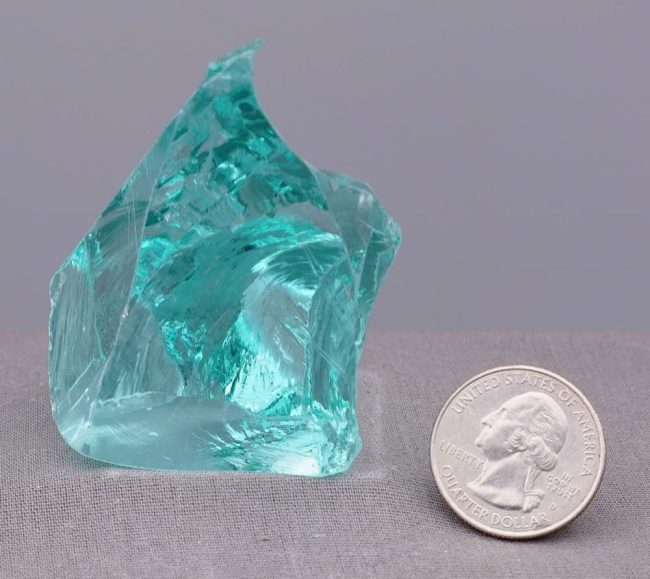 Gem Cyan Angeles Monatomic Andara Crystal 102.5 g. - Image 9