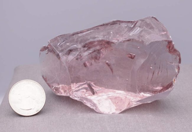 Rare Gem Rose de France Monatomic Andara Crystal 216.2 g. - Image 8