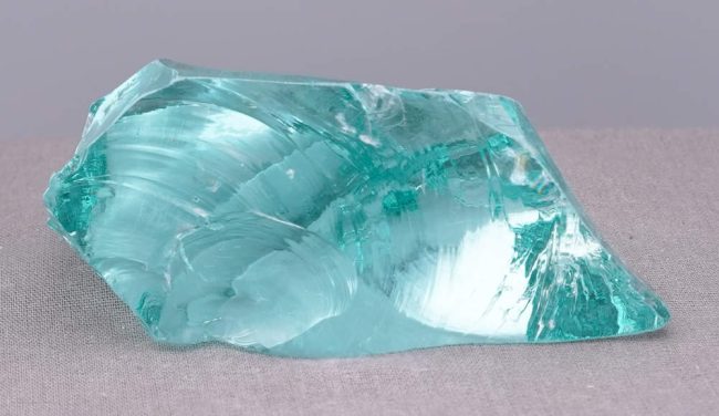 Gem Cyan Angeles Monatomic Andara Crystal 160.6 g. - Image 4
