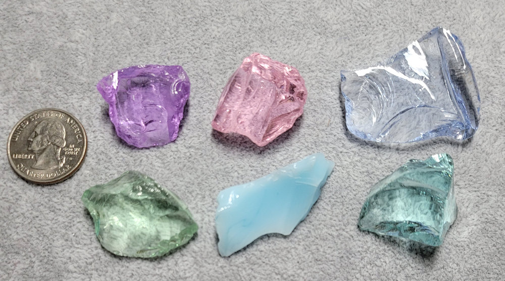 Gem 6 Piece Set Monatomic Andara Crystal 60.6 G. – Life's Treasures Kauai