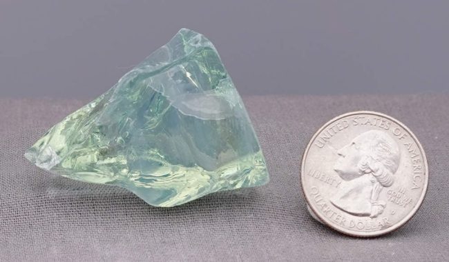 Rare Gem Angel Aura Aqua Serenity Monatomic Andara Crystal 31.0 g. - Image 7