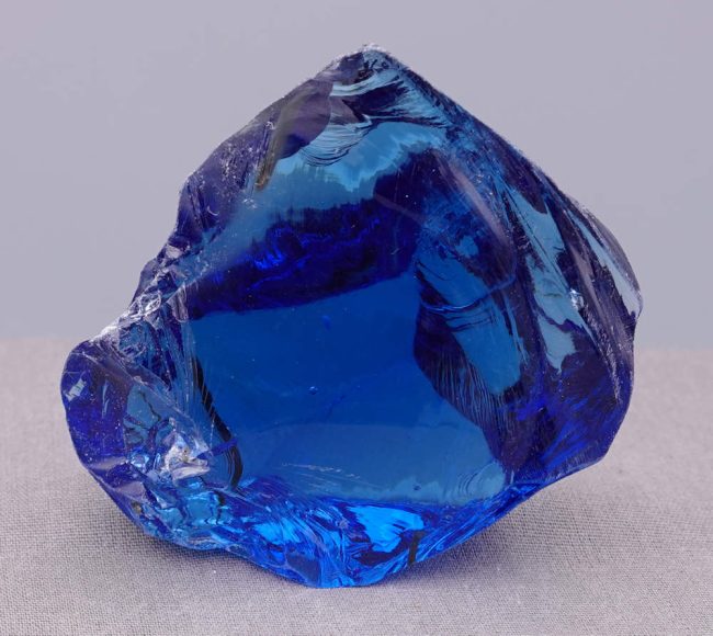 Gem Elestial Sapphire "Heart" Monatomic Andara Crystal 181.9 g.
