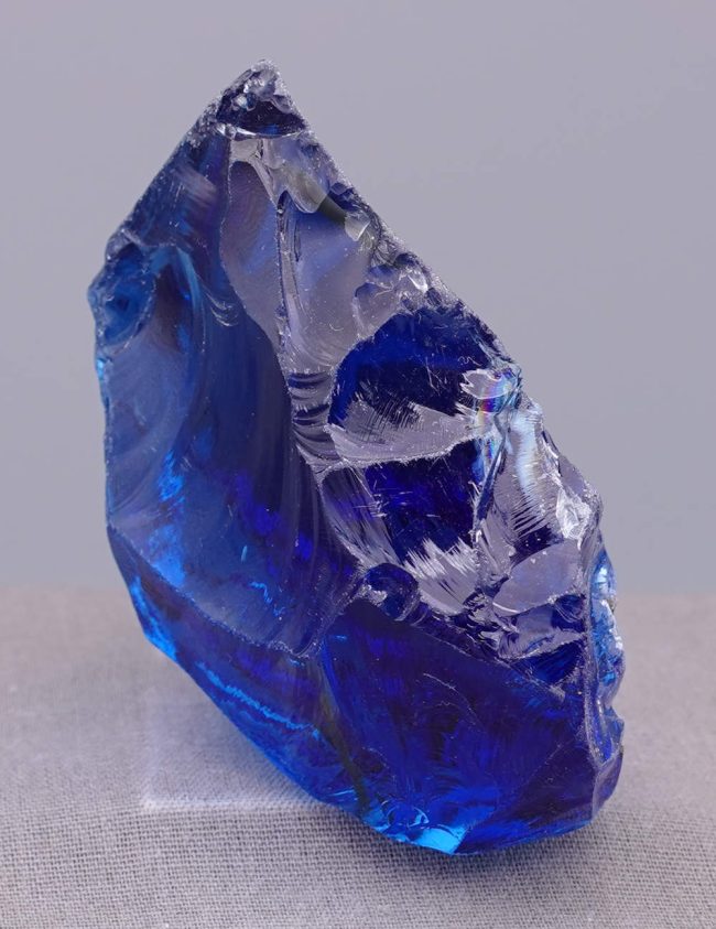 Gem Elestial Sapphire "Heart" Monatomic Andara Crystal 181.9 g. - Image 4
