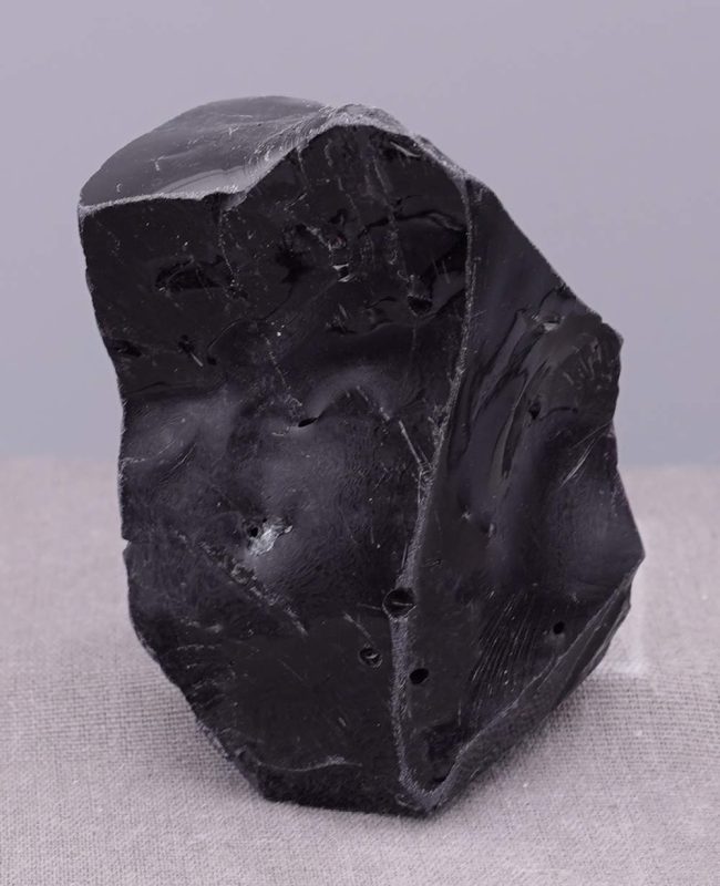 Iridium Black Monatomic Andara Crystal 113.9 g.