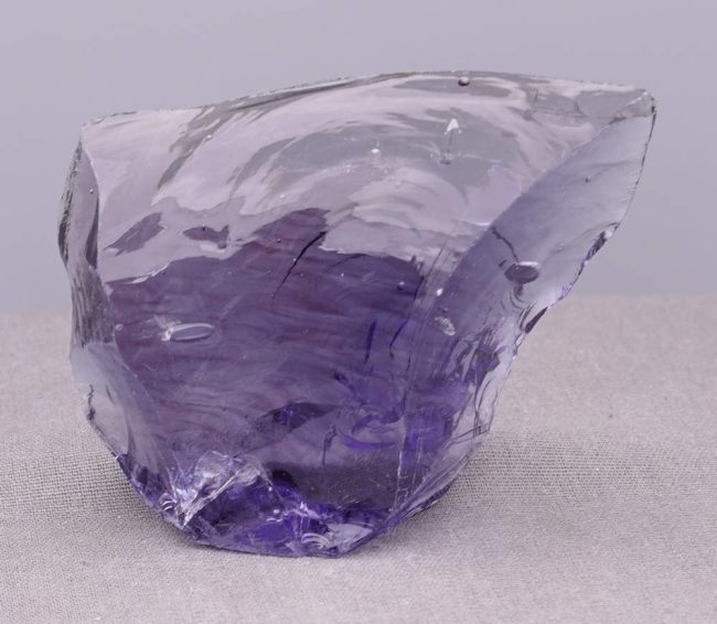 Gem Banded Violet Sovereign Amethyst Monatomic Andara Crystal 120.2 g. - Image 3