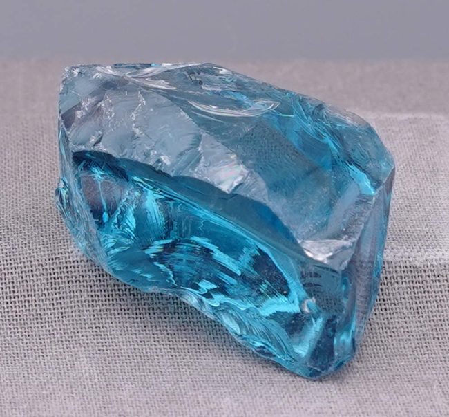 Rare Gem Indigo Elestial Sapphire Monatomic Andara Crystal 22.5 g.