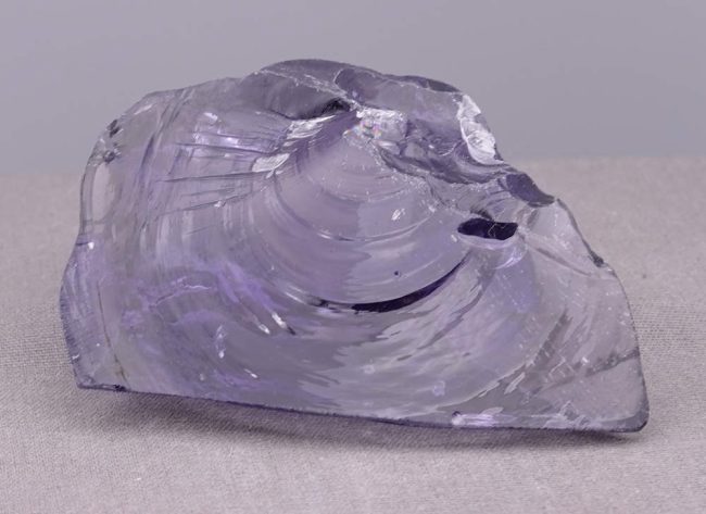 Gem Banded Violet Sovereign Amethyst Monatomic Andara Crystal 120.2 g. - Image 5