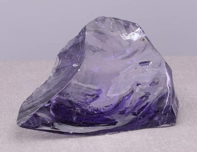 Gem Banded Violet Sovereign Amethyst Monatomic Andara Crystal 120.2 g. - Image 6
