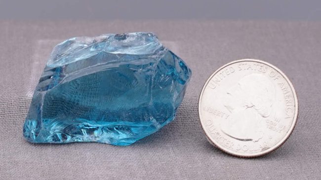 Rare Gem Indigo Elestial Sapphire Monatomic Andara Crystal 22.5 g. - Image 6