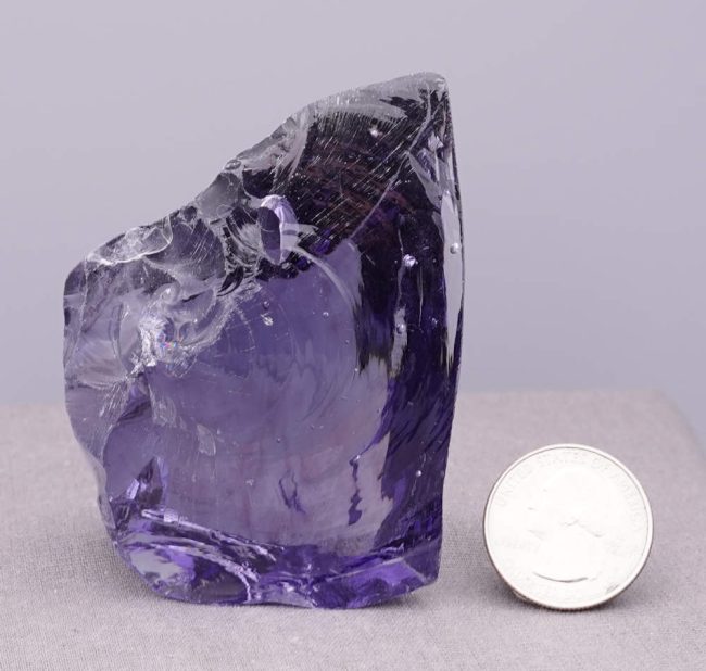 Gem Banded Violet Sovereign Amethyst Monatomic Andara Crystal 120.2 g. - Image 7