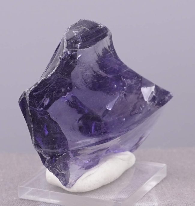 Gem Banded Violet Sovereign Amethyst Monatomic Andara Crystal 69.8 g. - Image 3