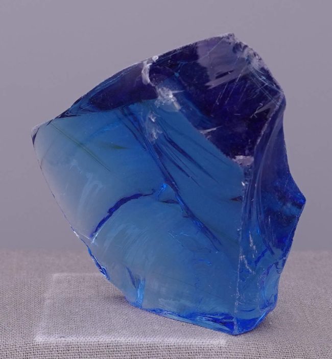 Rare Gem Bicolor Elestial Sapphire/Earth Shaman Monatomic Andara Crystal 83.4 g.