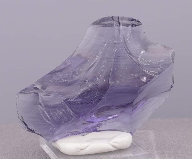 Gem Banded Violet Sovereign Amethyst Monatomic Andara Crystal 69.8 g. - Image 5