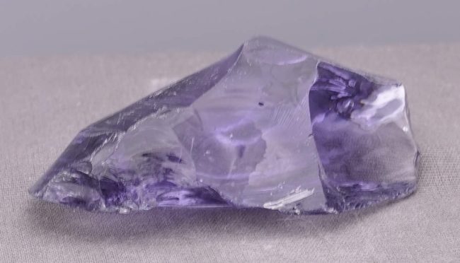 Gem Banded Violet Sovereign Amethyst Monatomic Andara Crystal 69.8 g. - Image 7