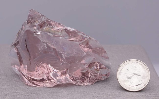 Rare Gem Rose de France Monatomic Andara Crystal 144.8 g. - Image 9