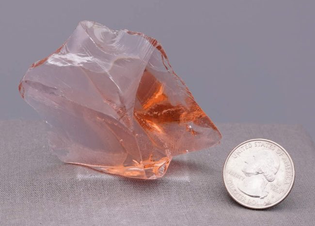 Rare Gem Lion's Heart with bubbles Monatomic Andara Crystal 62.4 g. - Image 9