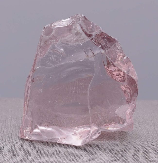 Rare Gem Rose de France Monatomic Andara Crystal 80.8 g.