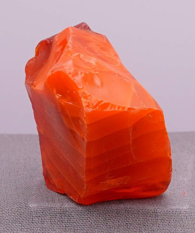 Rare Gem Bicolor Lemurian Sunrise/Dragon's Blood Monatomic Andara Crystal 61.4 g. - Image 3