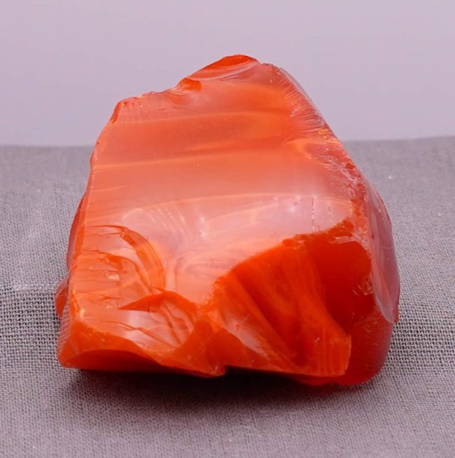 Rare Gem Bicolor Lemurian Sunrise/Dragon's Blood Monatomic Andara Crystal 61.4 g. - Image 6