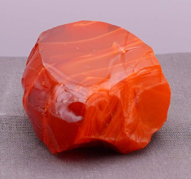 Rare Gem Bicolor Lemurian Sunrise/Dragon's Blood Monatomic Andara Crystal 61.4 g. - Image 8