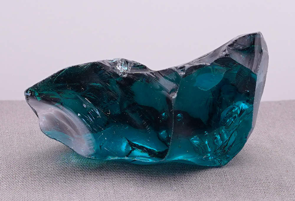 Rare Gem Elestial Starlight Sapphire with bubbles Monatomic Andara Crystal 62.6 g.