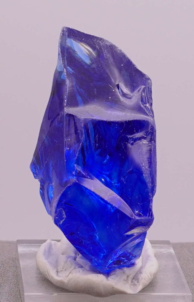 Gem Banded Elestial Sapphire/Tanzanite Fire Monatomic Andara Crystal 56.1 g. - Image 6