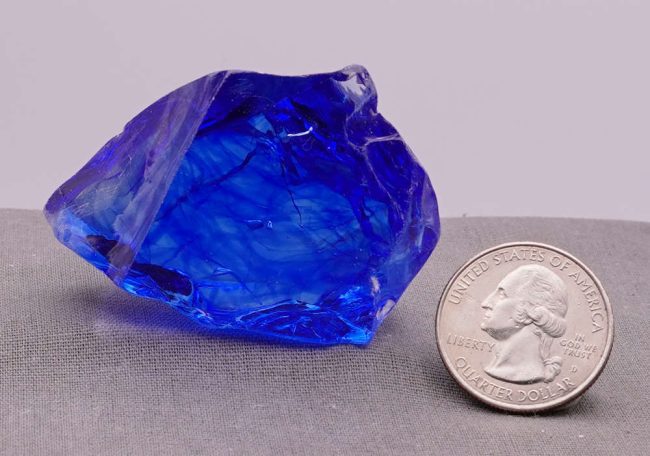 Gem Banded Elestial Sapphire/Tanzanite Fire Monatomic Andara Crystal 56.1 g. - Image 8