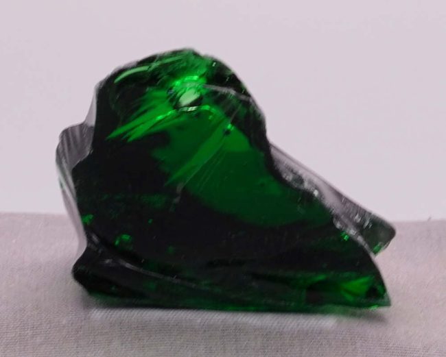 Rare Iridium Emerald with bubbles Monatomic Andara Crystal 52.5 g. - Image 3