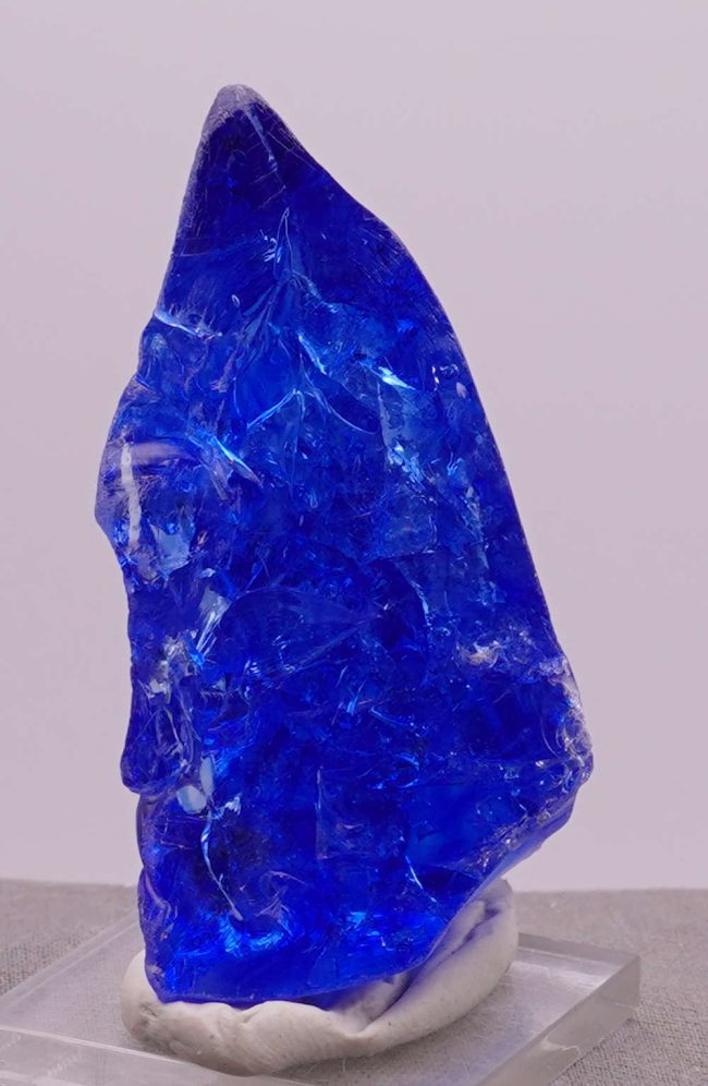 Gem Banded Elestial Sapphire/Tanzanite Fire with crystals Monatomic Andara Crystal 56.9 g. - Image 4