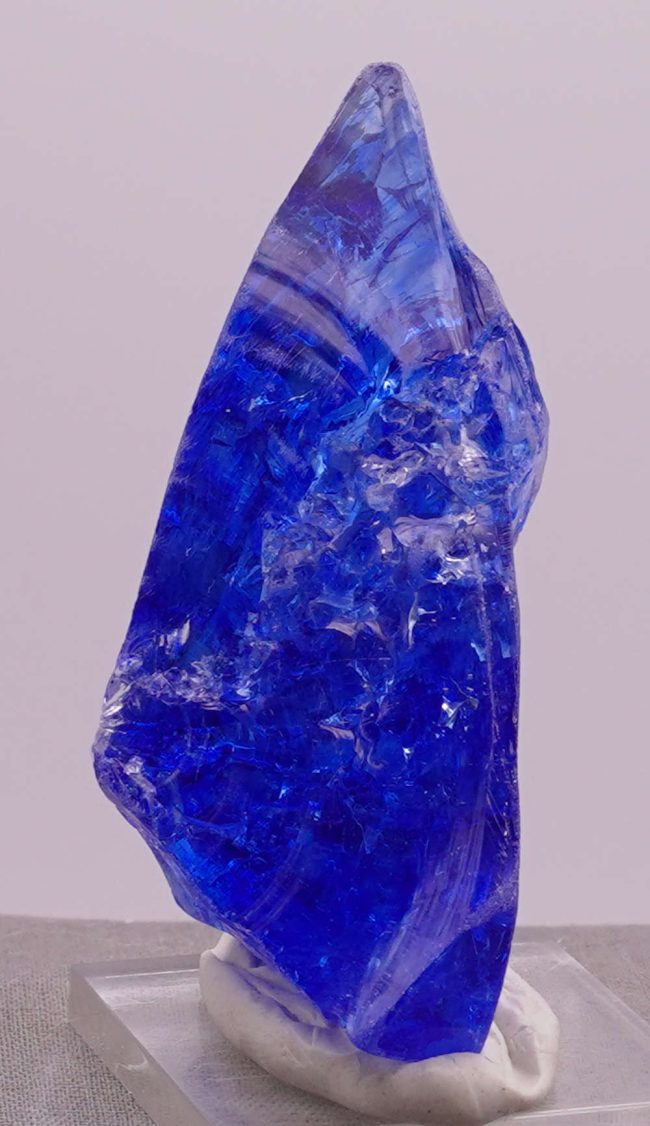 Gem Banded Elestial Sapphire/Tanzanite Fire with crystals Monatomic Andara Crystal 56.9 g. - Image 6