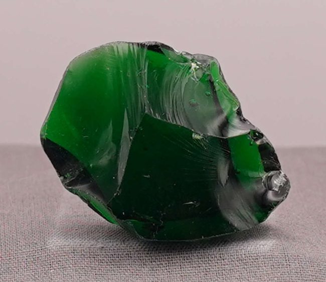 Rare Iridium Emerald with bubbles Monatomic Andara Crystal 23.0 g. - Image 3