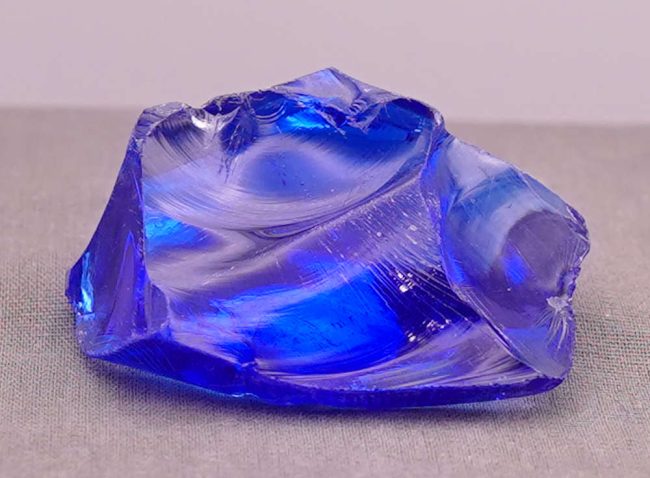 Gem Banded Elestial Sapphire/Tanzanite Fire Monatomic Andara Crystal 56.5 g. - Image 7