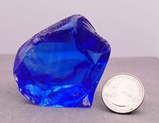 Gem Banded Elestial Sapphire/Tanzanite Fire Monatomic Andara Crystal 56.5 g. - Image 8