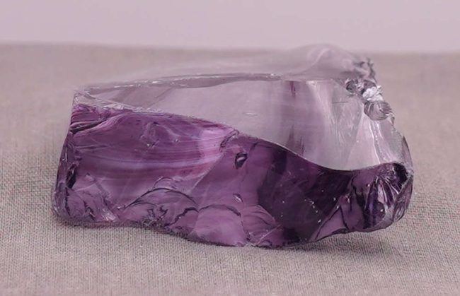 Gem Banded Sovereign Amethyst Monatomic Andara Crystal 58.3 g. - Image 6
