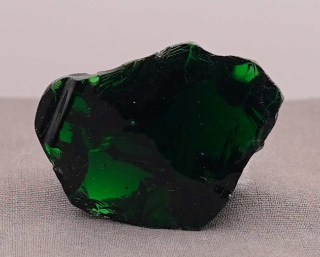 Rare Iridium Emerald with bubbles Monatomic Andara Crystal 36.6 g.