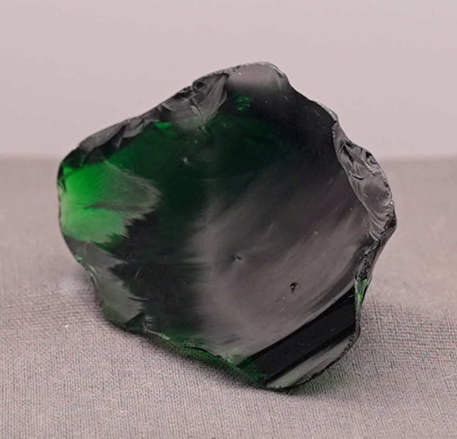 Rare Iridium Emerald with bubbles Monatomic Andara Crystal 36.6 g. - Image 6