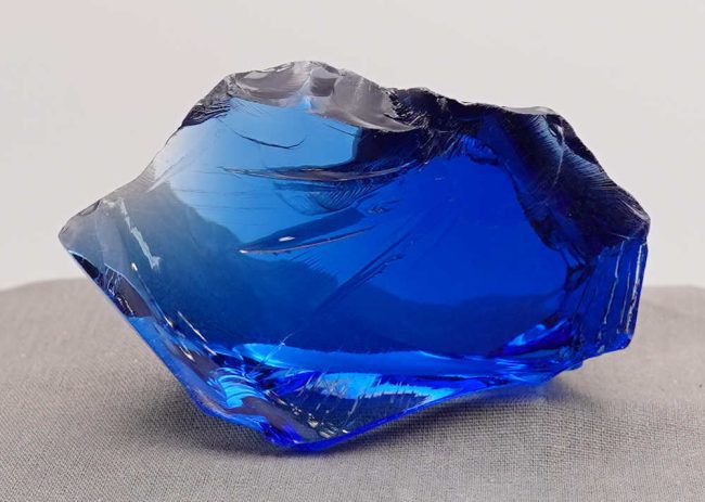 Gem Elestial Sapphire Monatomic Andara Crystal 126.5 g.