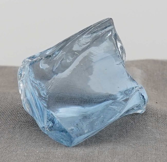 Rare Gem Banded Glacier Blue Monatomic Andara Crystal 43.1 g. - Image 9