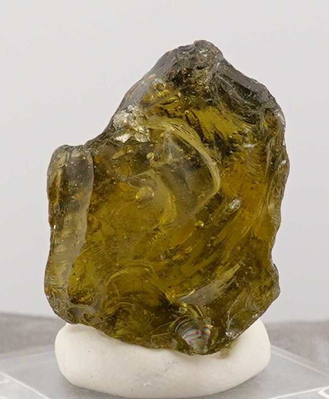 Terra Olive Sea Foam Monatomic Andara Crystal 30.7 g.