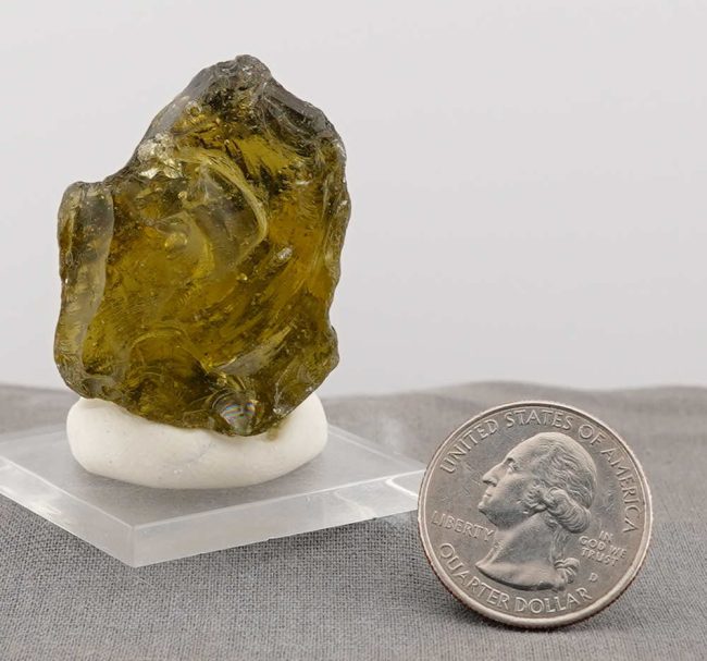 Terra Olive Sea Foam Monatomic Andara Crystal 30.7 g. - Image 8