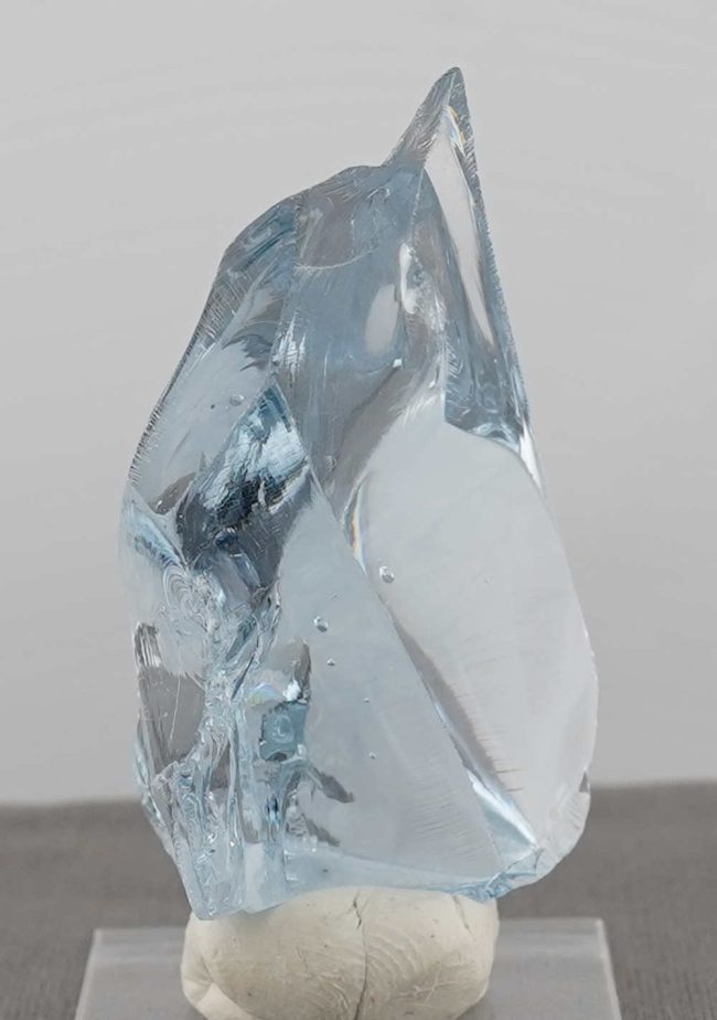 Rare Gem Banded Glacier Blue with bubbles Monatomic Andara Crystal 44.0 g. - Image 3