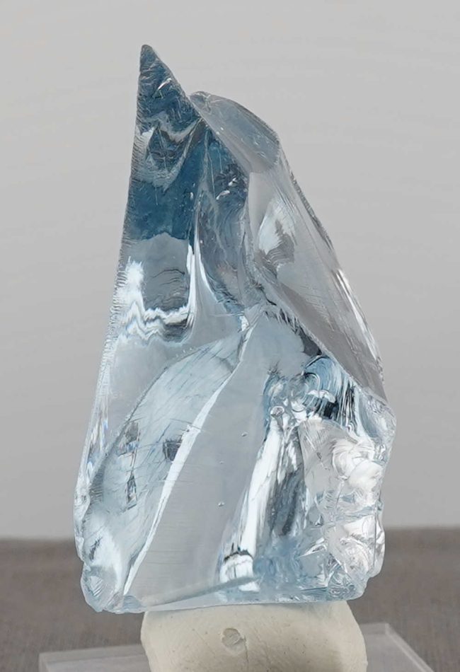 Rare Gem Banded Glacier Blue with bubbles Monatomic Andara Crystal 44.0 g. - Image 6