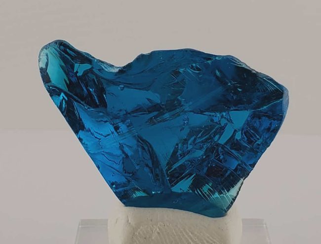 Rare Gem Elestial Starlight Sapphire with bubbles Monatomic Andara Crystal 20.8 g.
