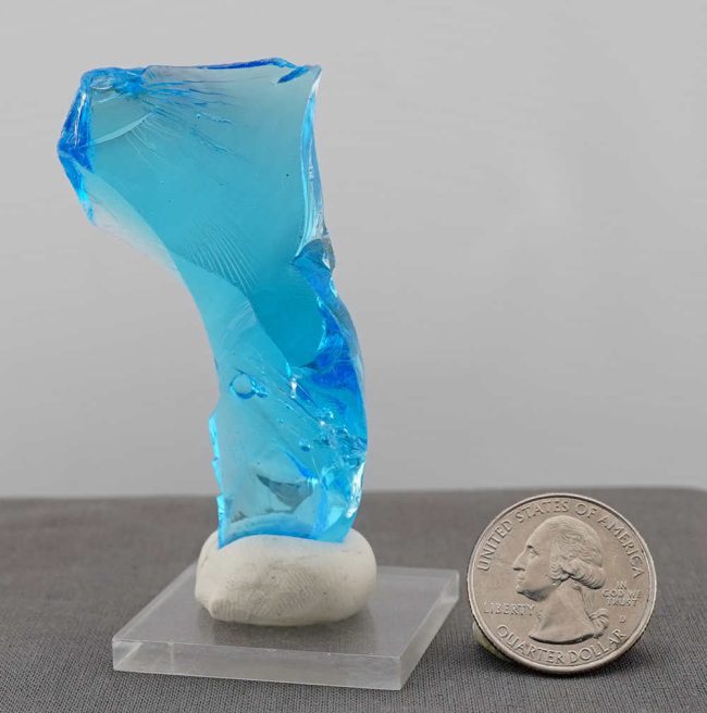 Rare Gem Electric Blue Monatomic Andara Crystal 29.8 g. - Image 8