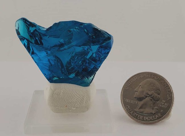 Rare Gem Elestial Starlight Sapphire with bubbles Monatomic Andara Crystal 20.8 g. - Image 8